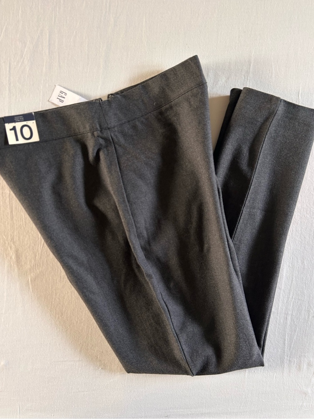 GAP Women’s Gray Slim Leg Dress Pants Size 10 NWT Stretch Career Office